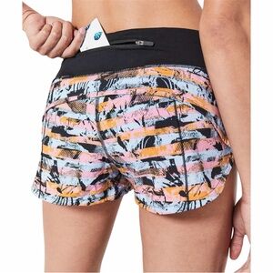 Lululemon Speed Up Shorts 2.5” Inversion Multi Black